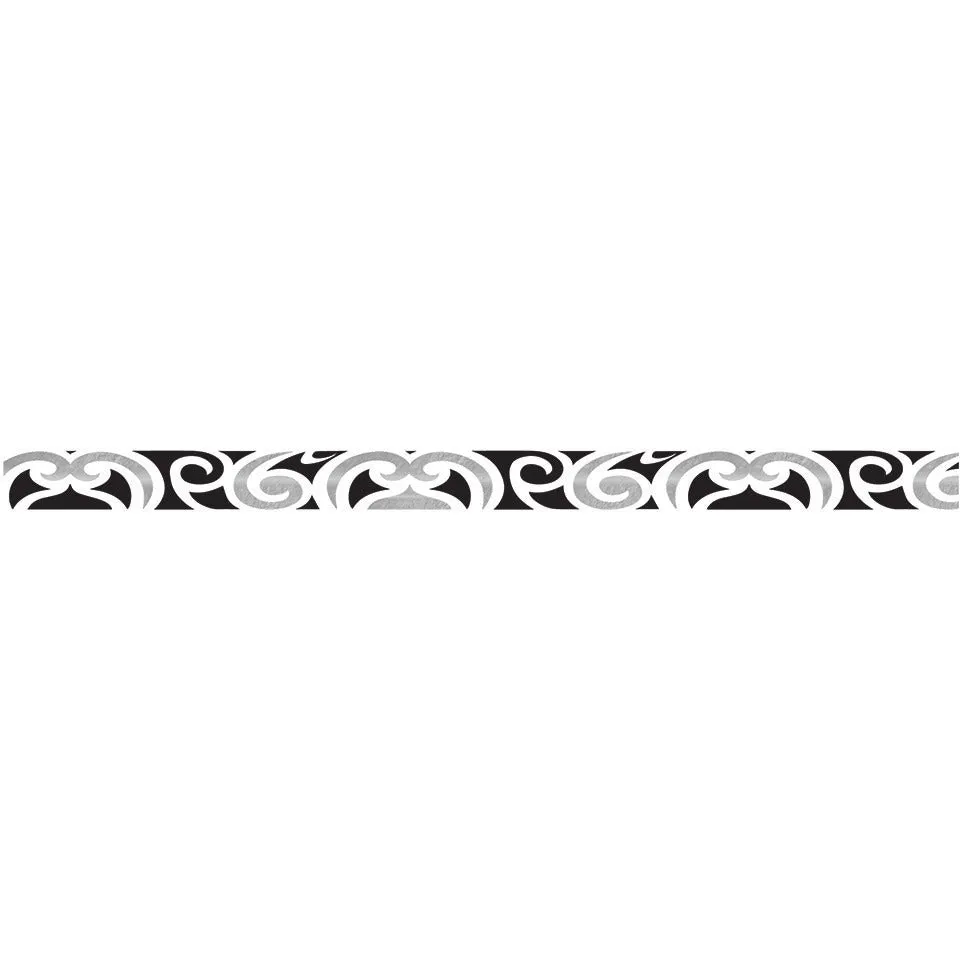 Black Swirls Bracelet