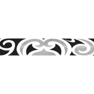 Black Swirls Bracelet