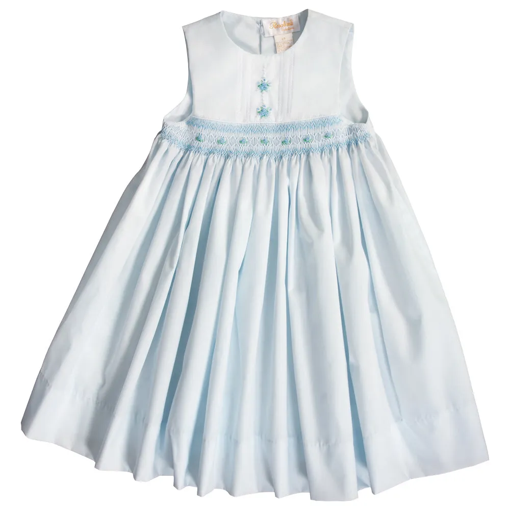 Blue Callado English Smocked Sundress