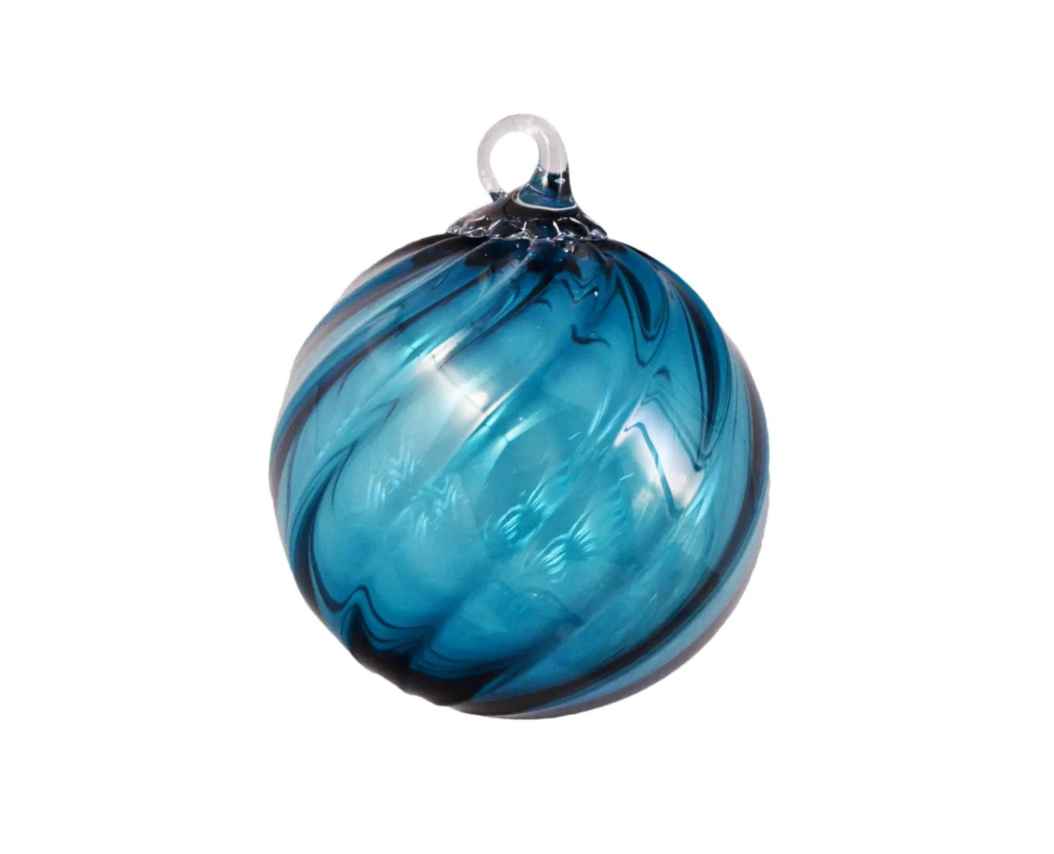Blue Tourmaline Twist Ornament