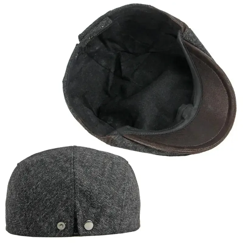Boina Masculina Cabbie Retrô