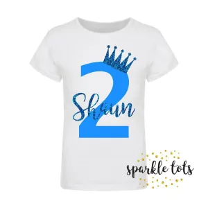 Boys Birthday Bodysuit or T-Shirt | Personalised Custom Birthday Top