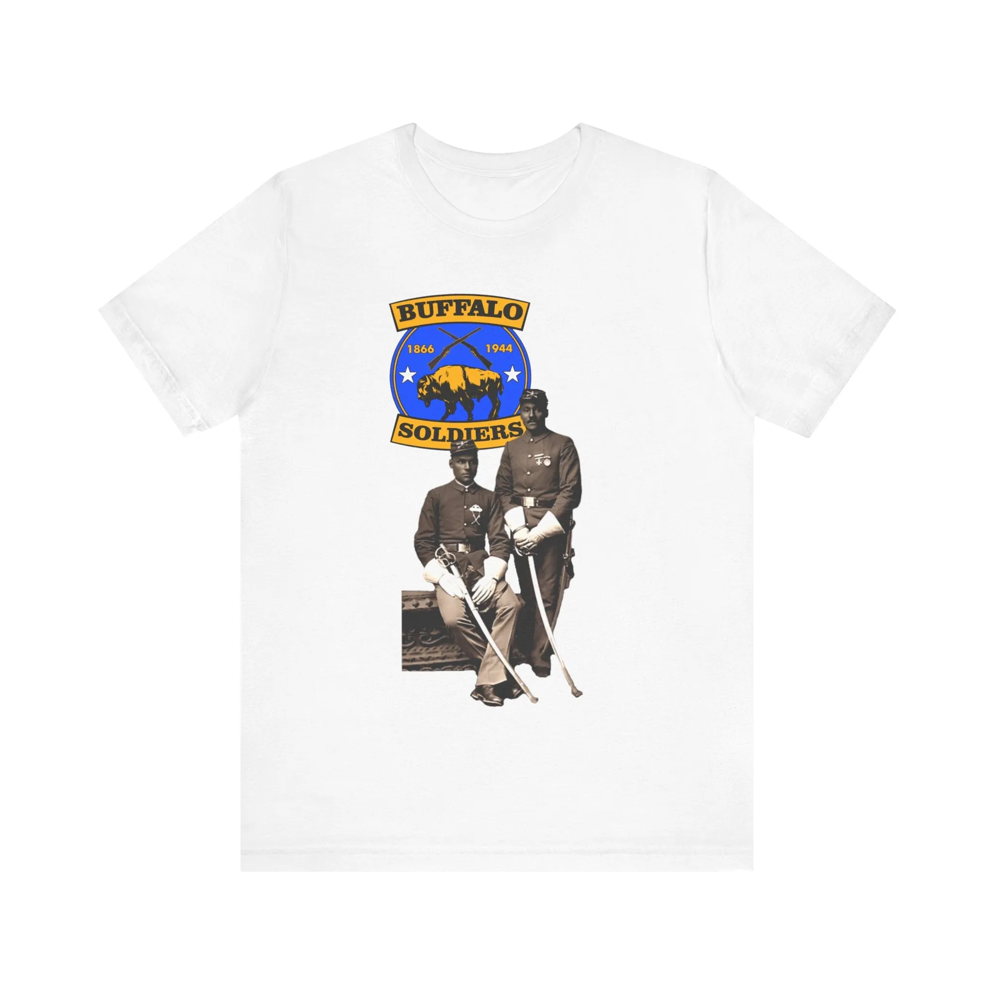 Buffalo Soldiers/9th & 10th Calvary: Unisex Jersey Tee
