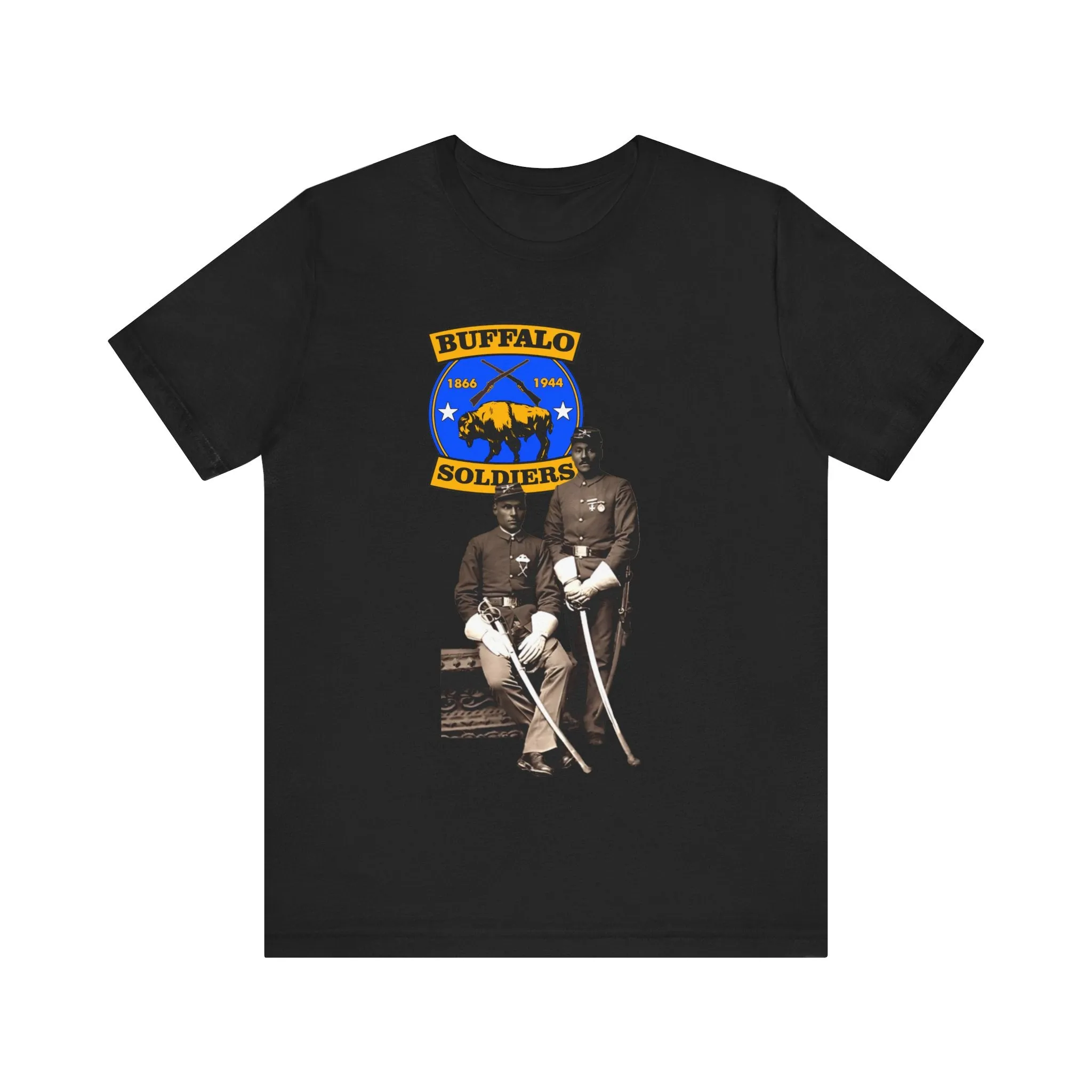 Buffalo Soldiers/9th & 10th Calvary: Unisex Jersey Tee