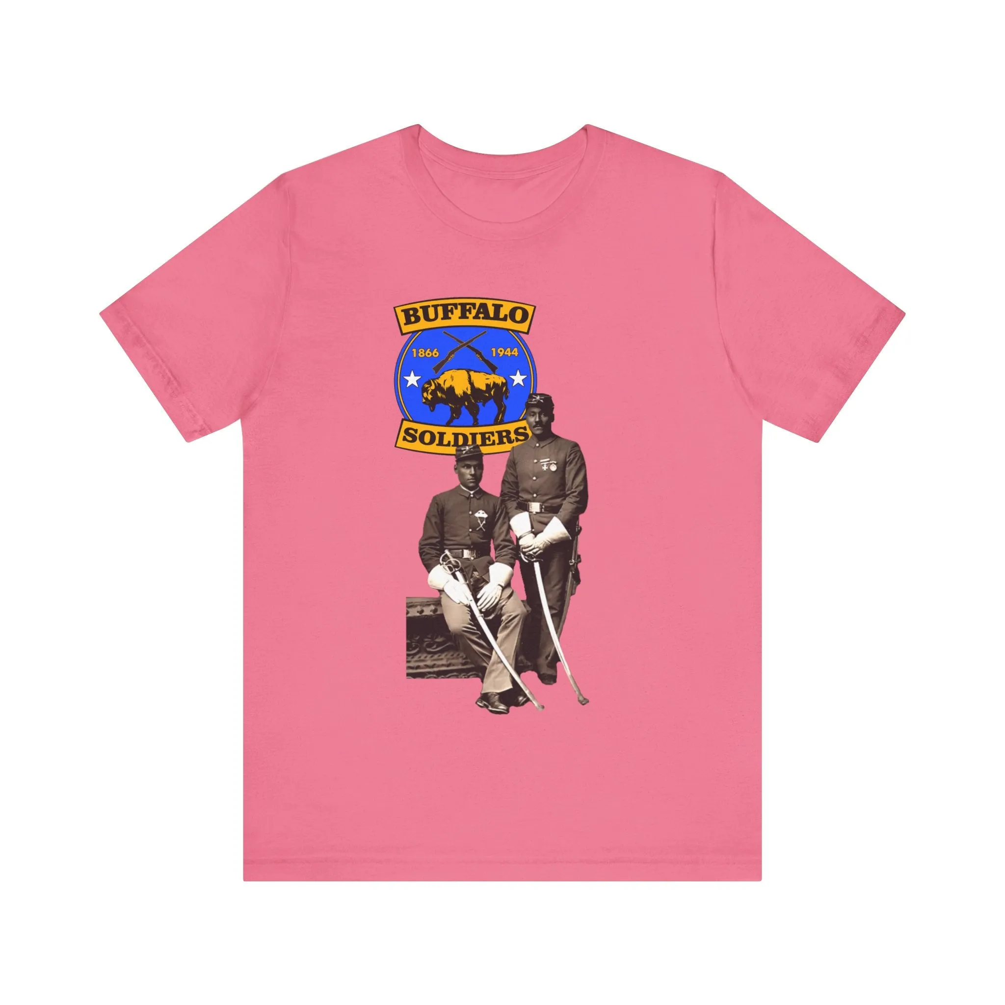 Buffalo Soldiers/9th & 10th Calvary: Unisex Jersey Tee