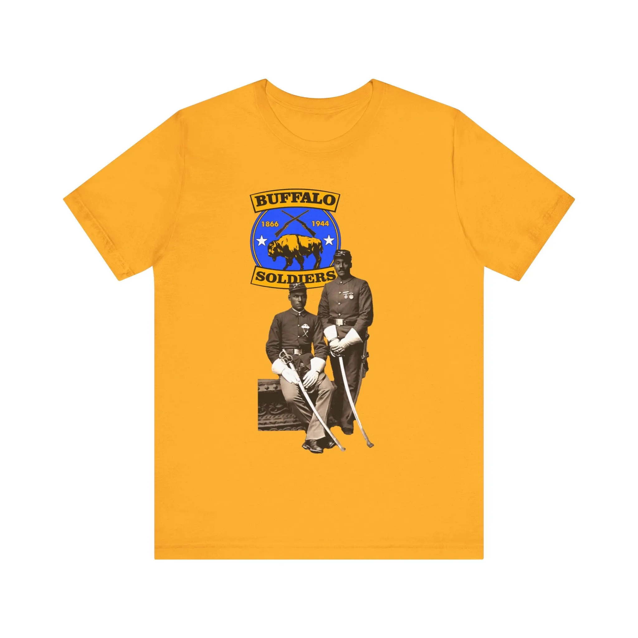 Buffalo Soldiers/9th & 10th Calvary: Unisex Jersey Tee