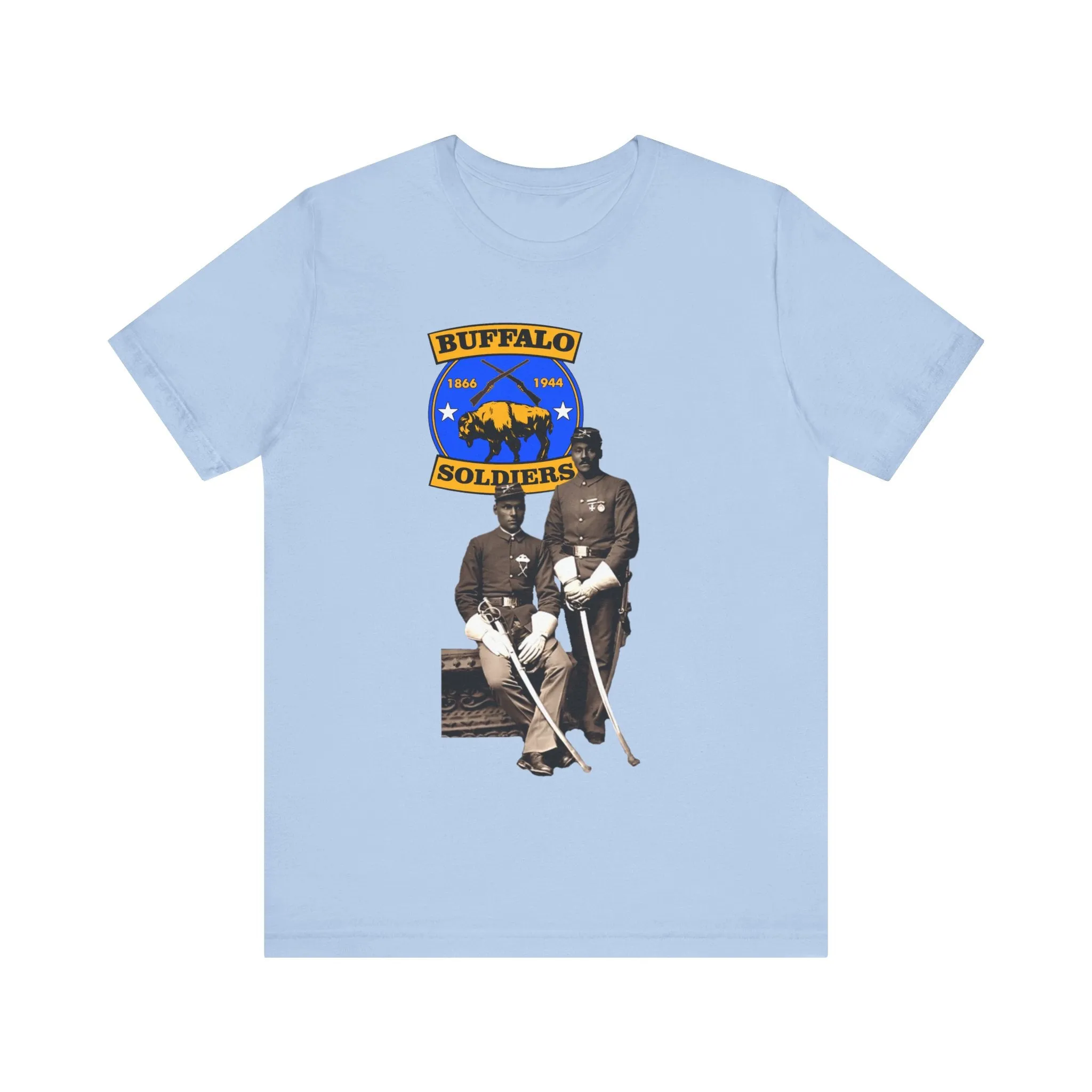 Buffalo Soldiers/9th & 10th Calvary: Unisex Jersey Tee