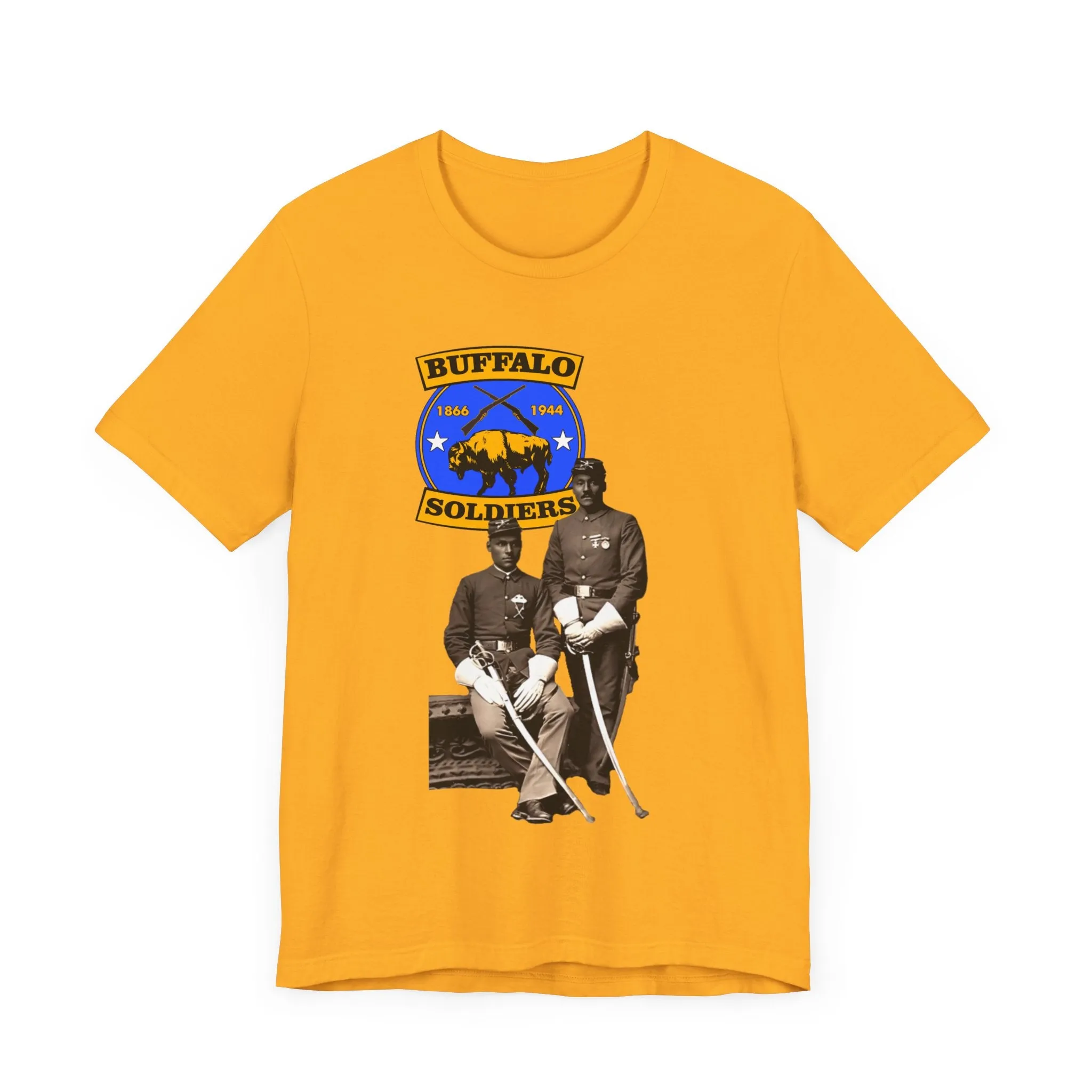 Buffalo Soldiers/9th & 10th Calvary: Unisex Jersey Tee