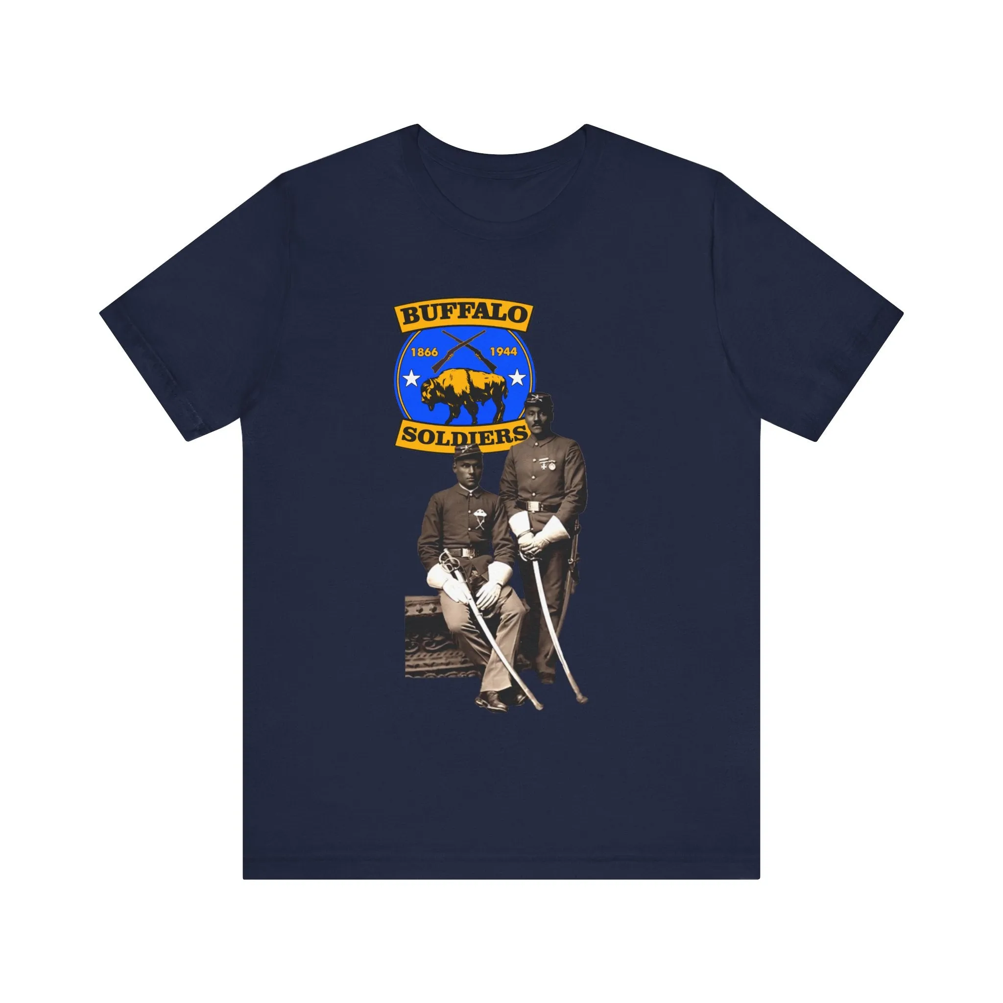 Buffalo Soldiers/9th & 10th Calvary: Unisex Jersey Tee