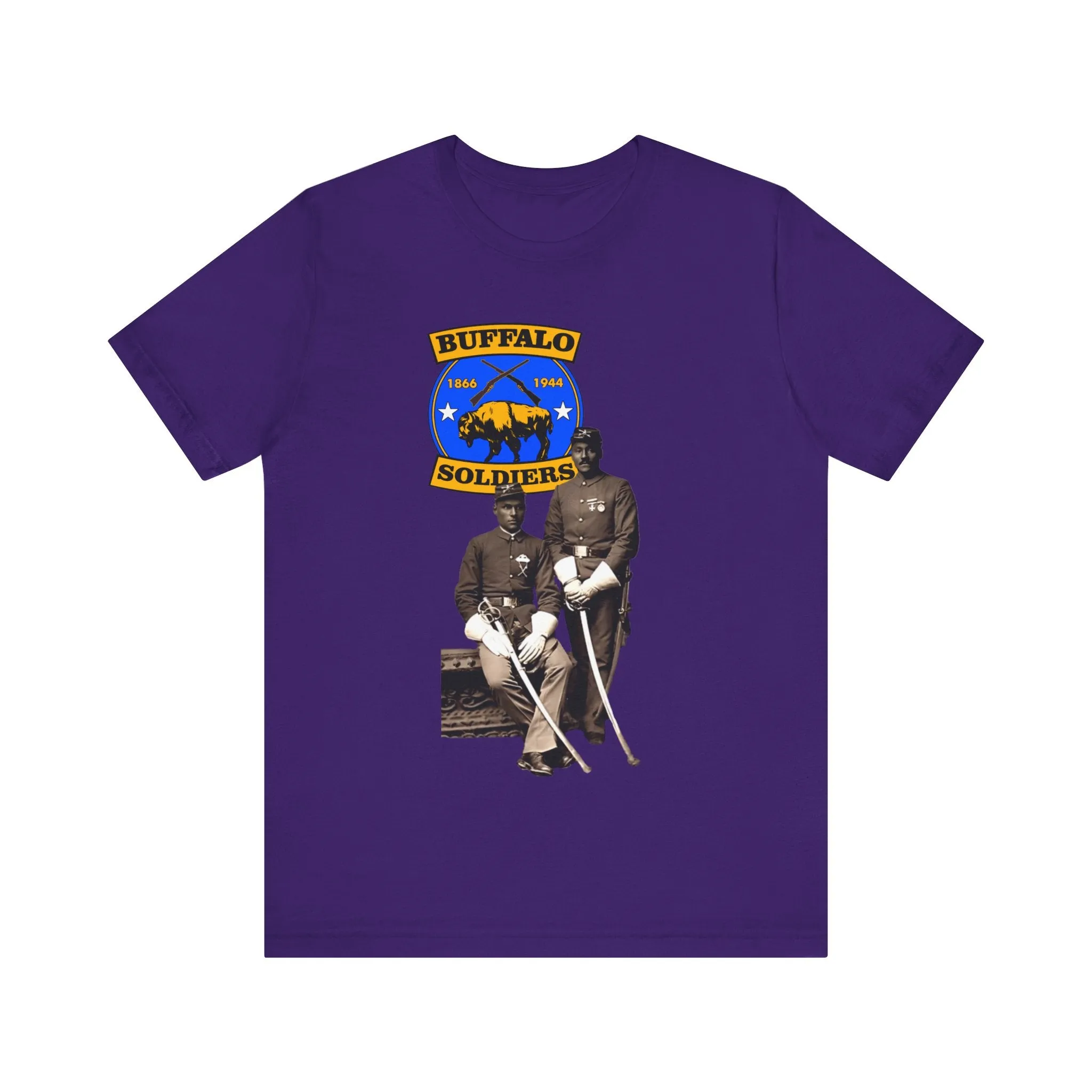 Buffalo Soldiers/9th & 10th Calvary: Unisex Jersey Tee
