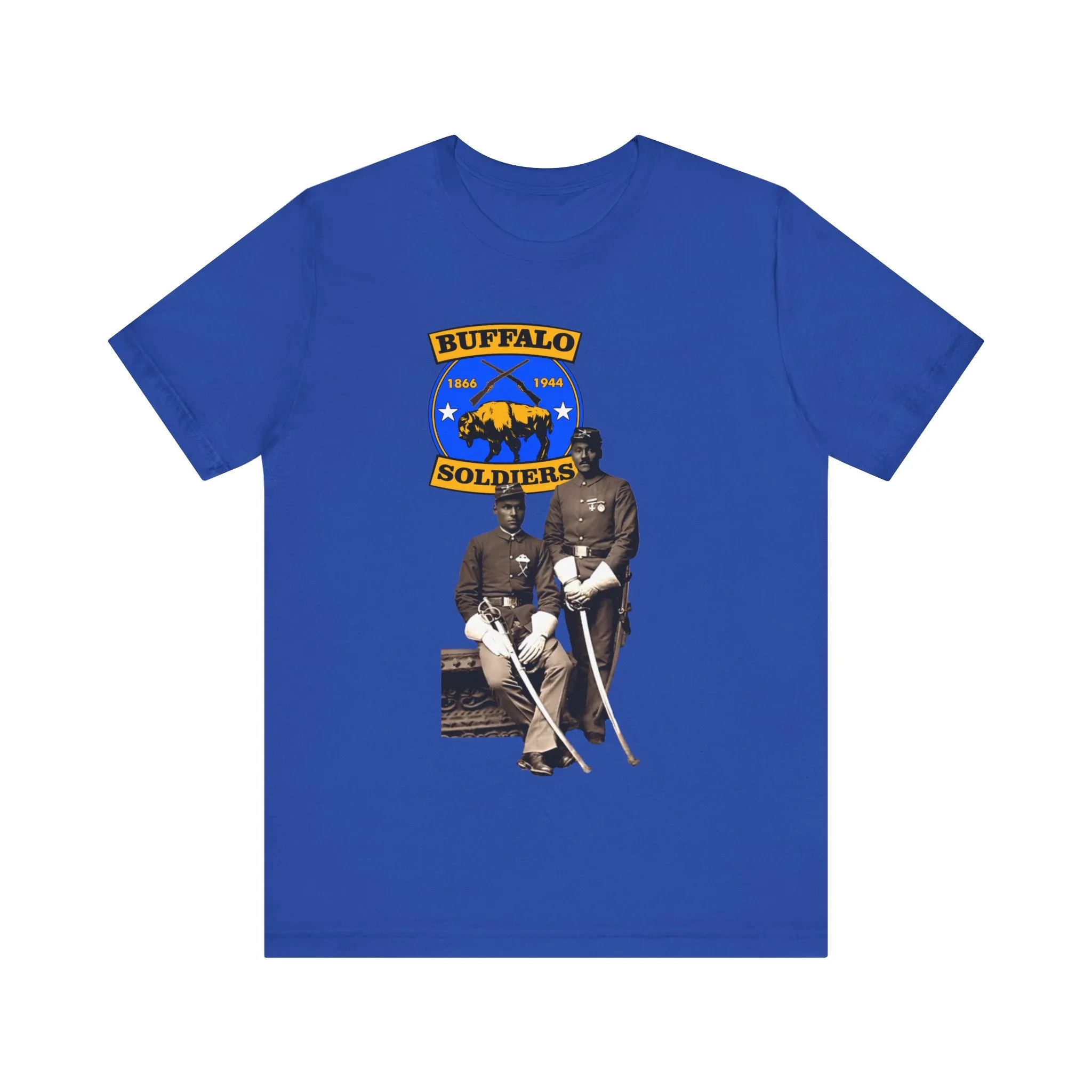 Buffalo Soldiers/9th & 10th Calvary: Unisex Jersey Tee