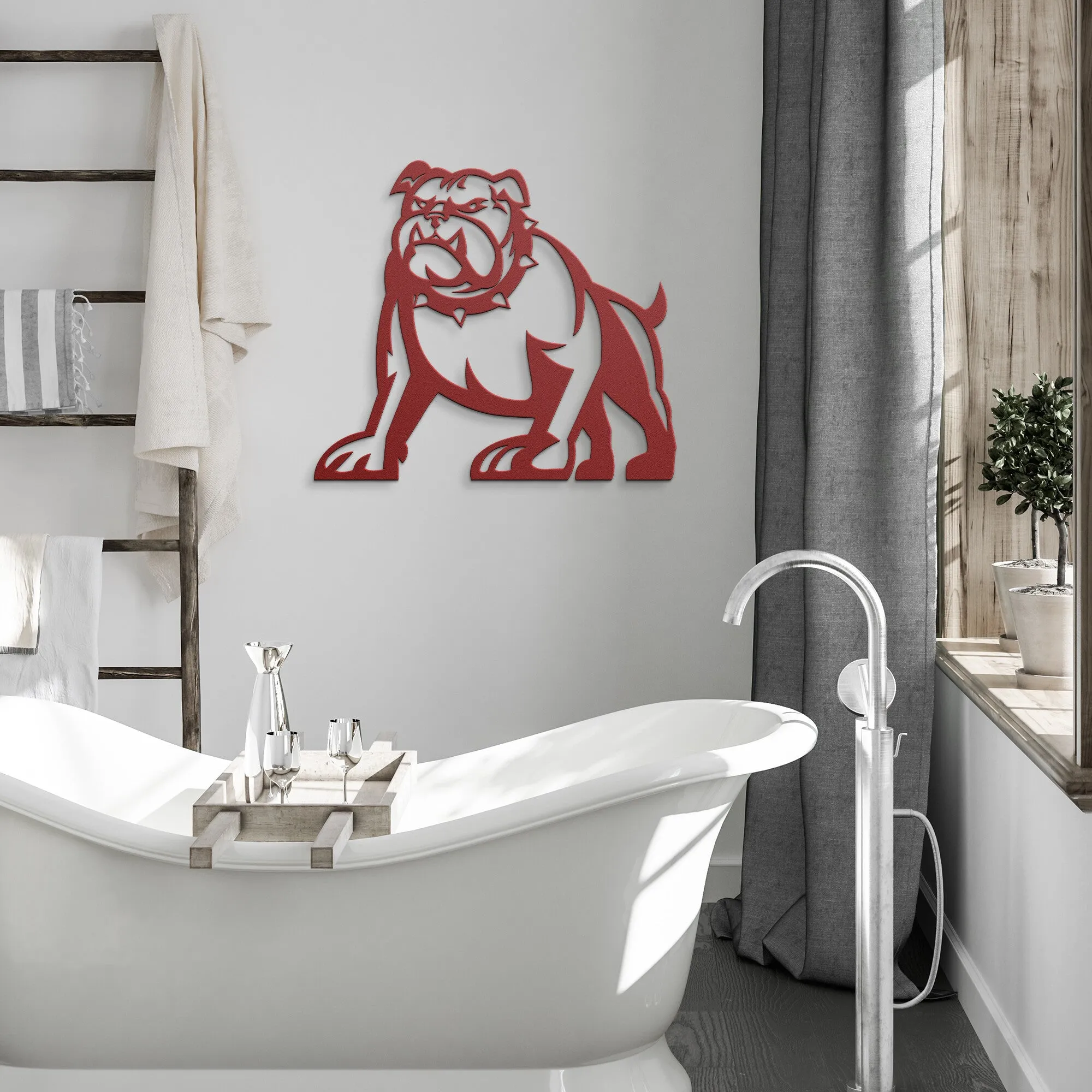Bulldog 0065 Mascot Steel Wall Art
