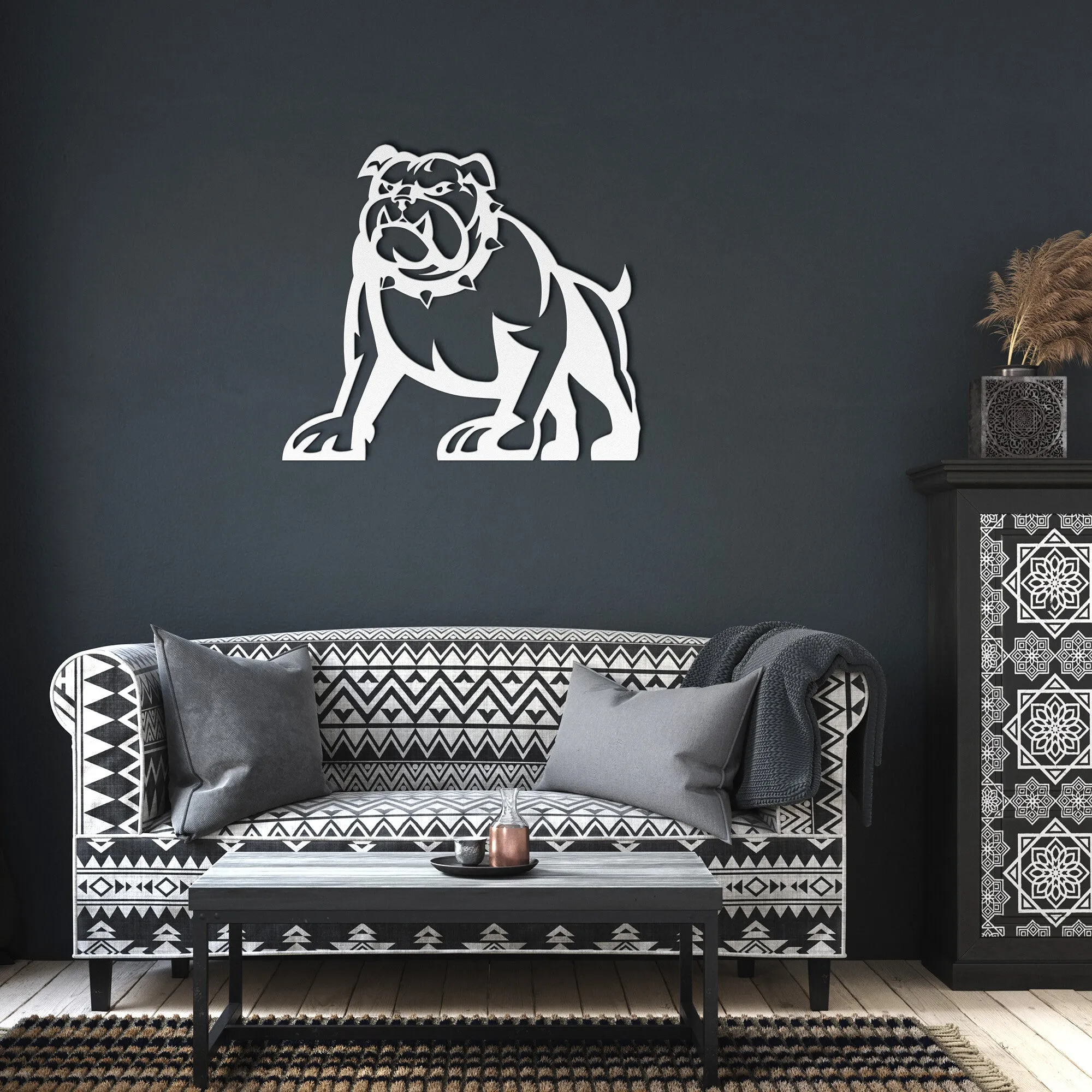 Bulldog 0065 Mascot Steel Wall Art