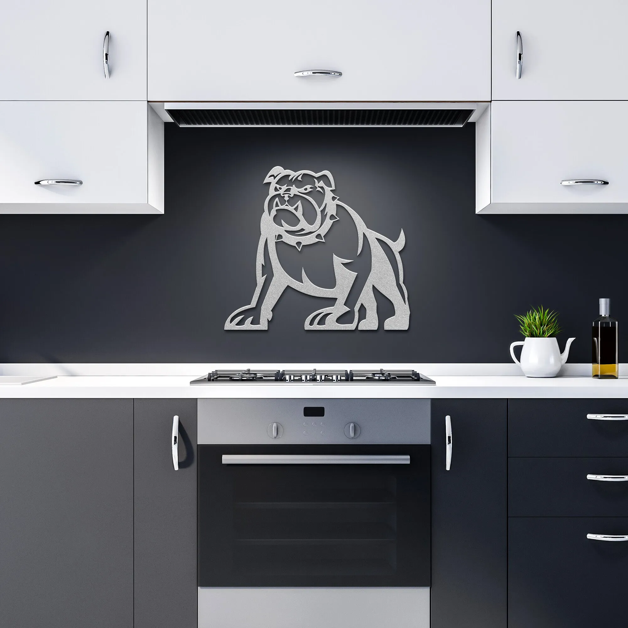 Bulldog 0065 Mascot Steel Wall Art