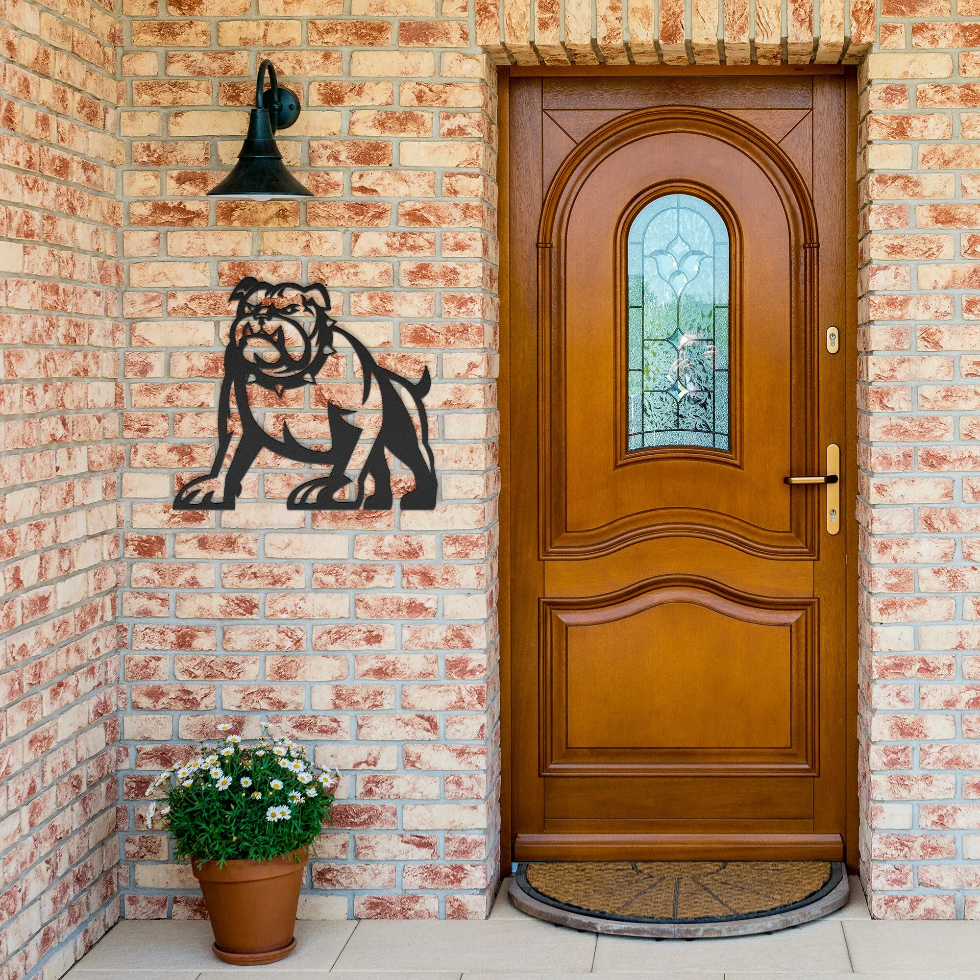 Bulldog 0065 Mascot Steel Wall Art