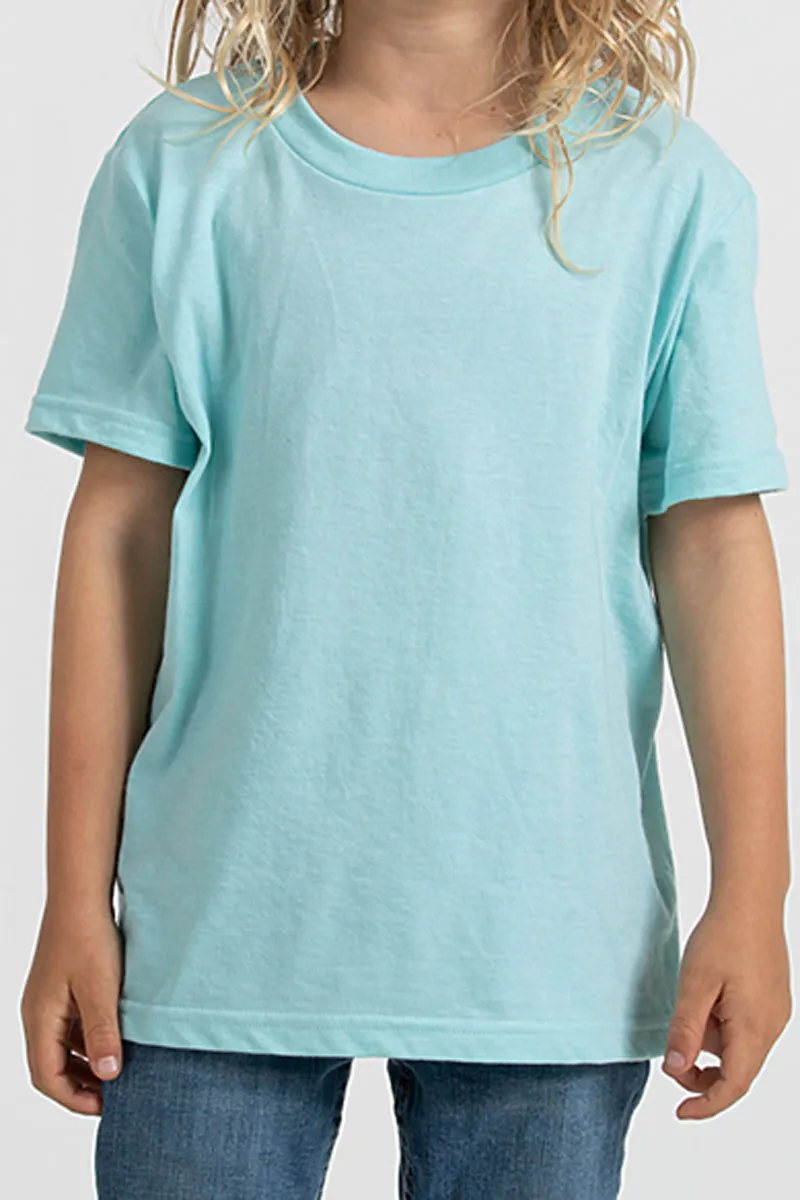 Bunny With Glasses Leopard Youth Fine Jersey Tee