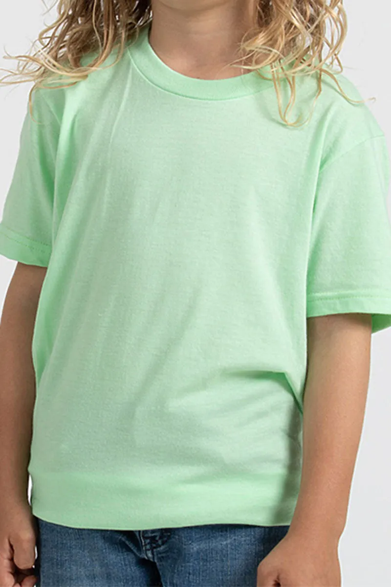 Bunny With Glasses Leopard Youth Fine Jersey Tee