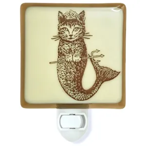 Cat Mermaid "Purr-maid" Night Light
