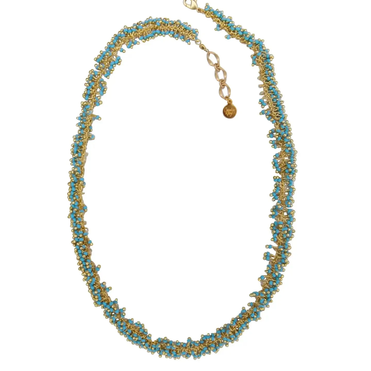 Catherine Page Jewelry - Sprinkles Short Necklace (Turquoise)