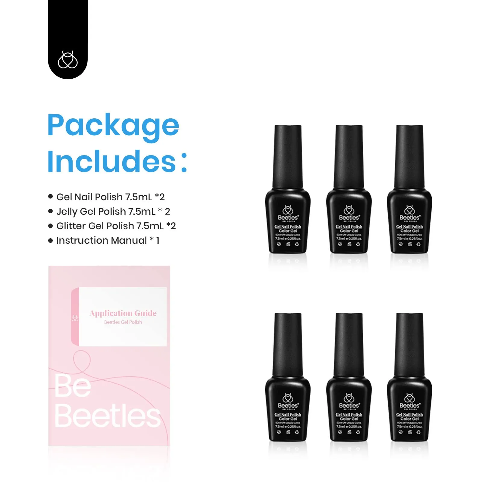 Chasing Summer Breeze | 6 Colors Gel Polish Set