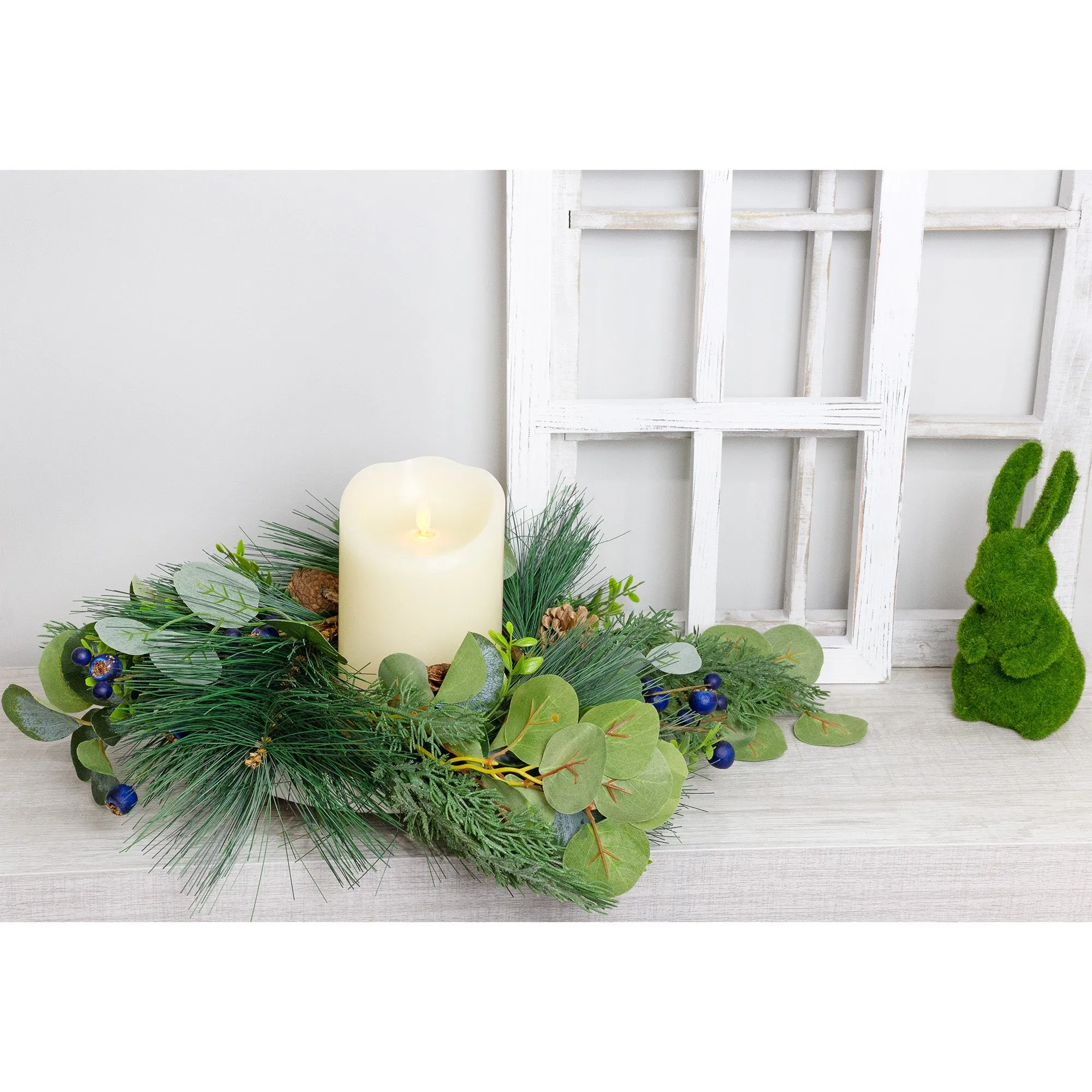 Christmas Blueberry Candle Wreath (Case of 8)
