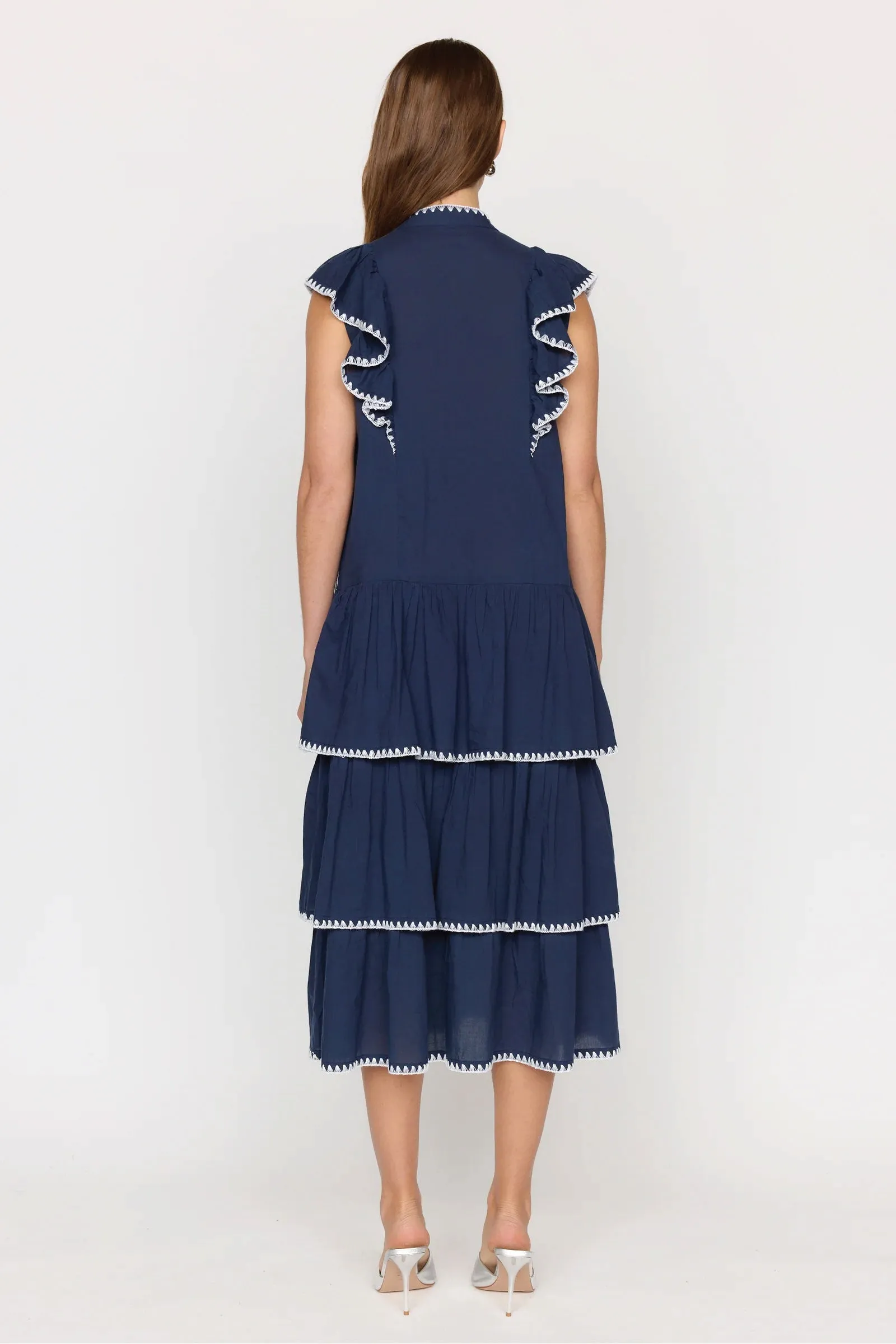 Christy Lynn Greer Dress in Navy