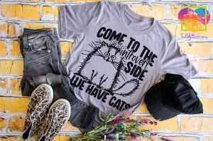 Come To The Introvert Side We Have Cats Shirt