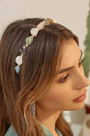 Copper Accent Resin Headband