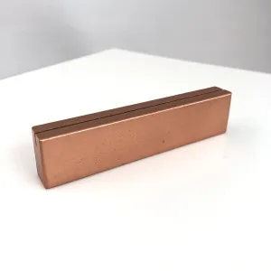 Copper Metal Rectangle Sign Stands