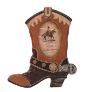 Cowboy Boot Picture Frame