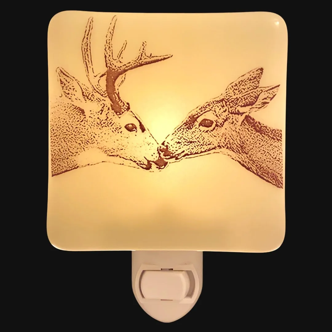 Deer Kiss Night Light