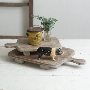 Distressed Grey Risers