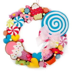 DIY Kit Felt Dessert Ornament room Decor