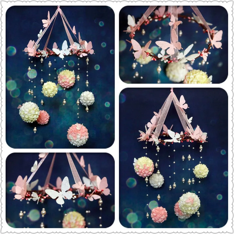 DIY Kit Felt Wind Chime Ornament room Decoration