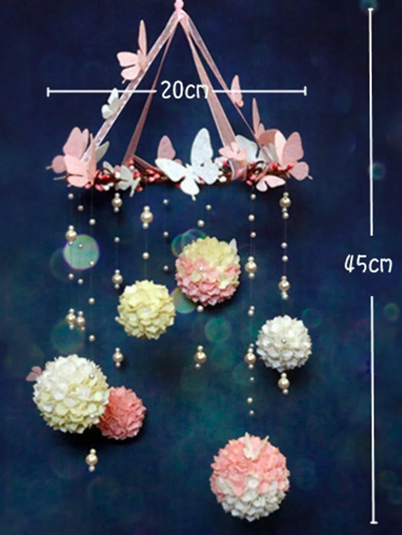 DIY Kit Felt Wind Chime Ornament room Decoration