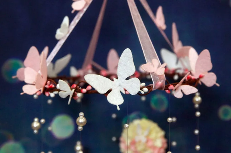 DIY Kit Felt Wind Chime Ornament room Decoration