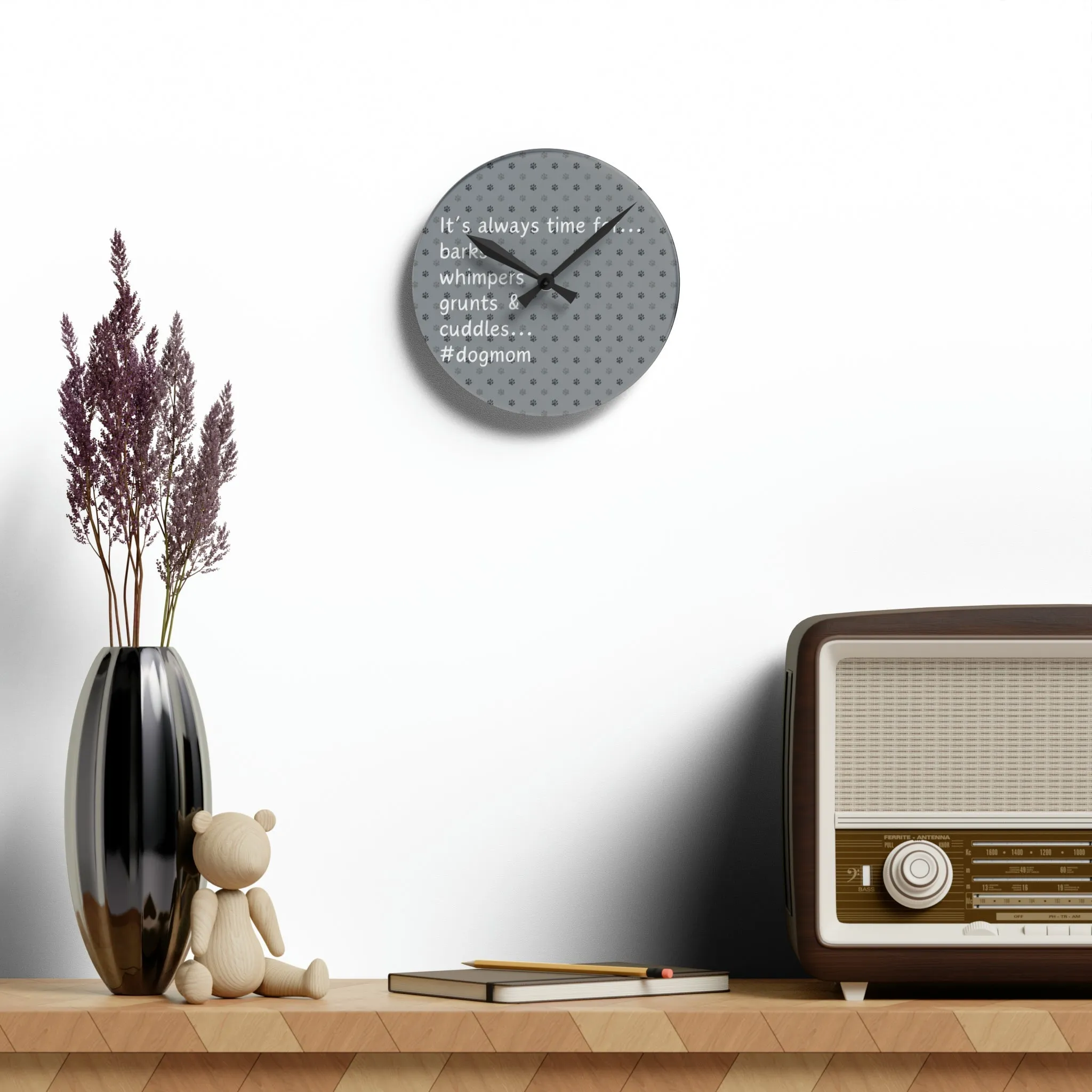 Dog Time Wall Clock