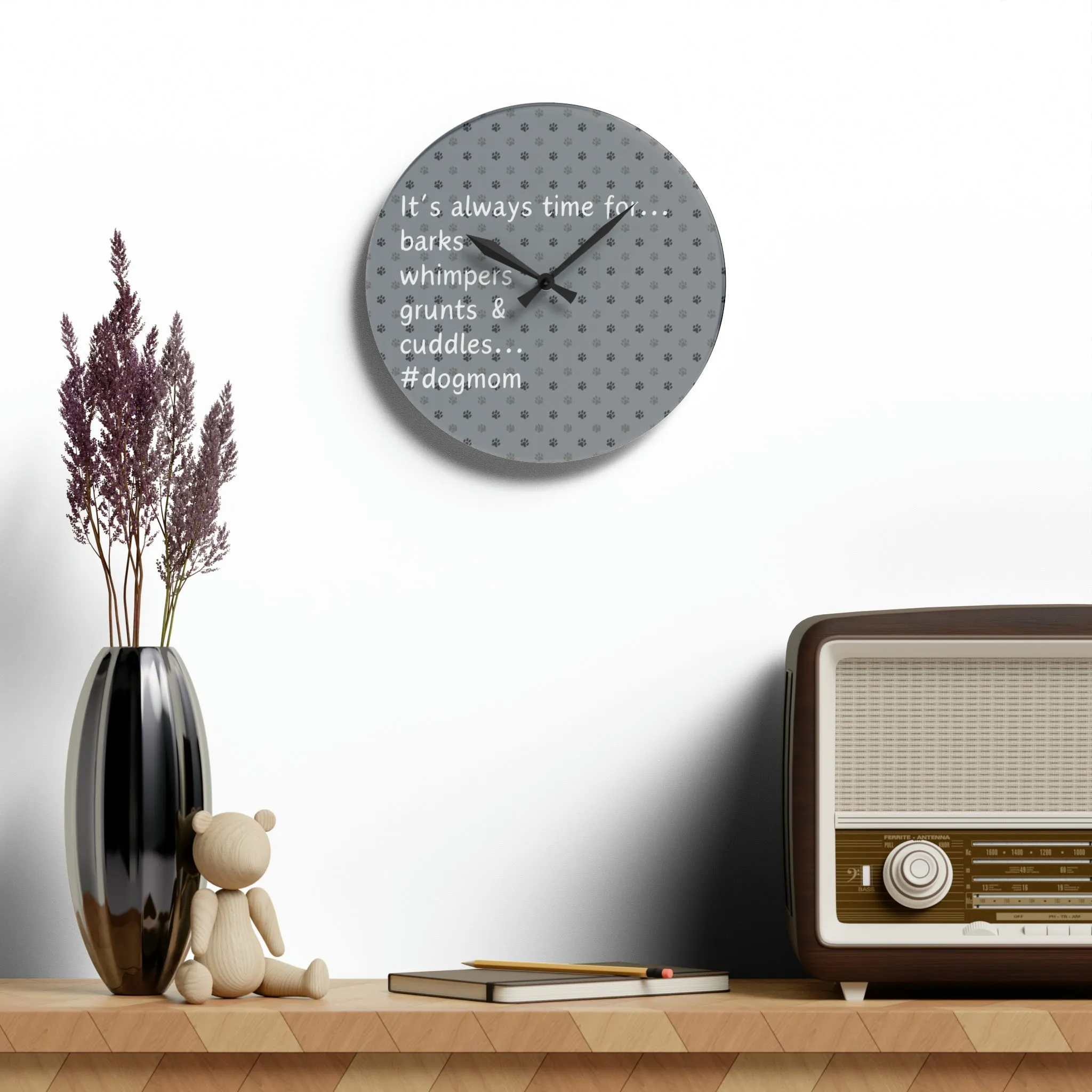 Dog Time Wall Clock