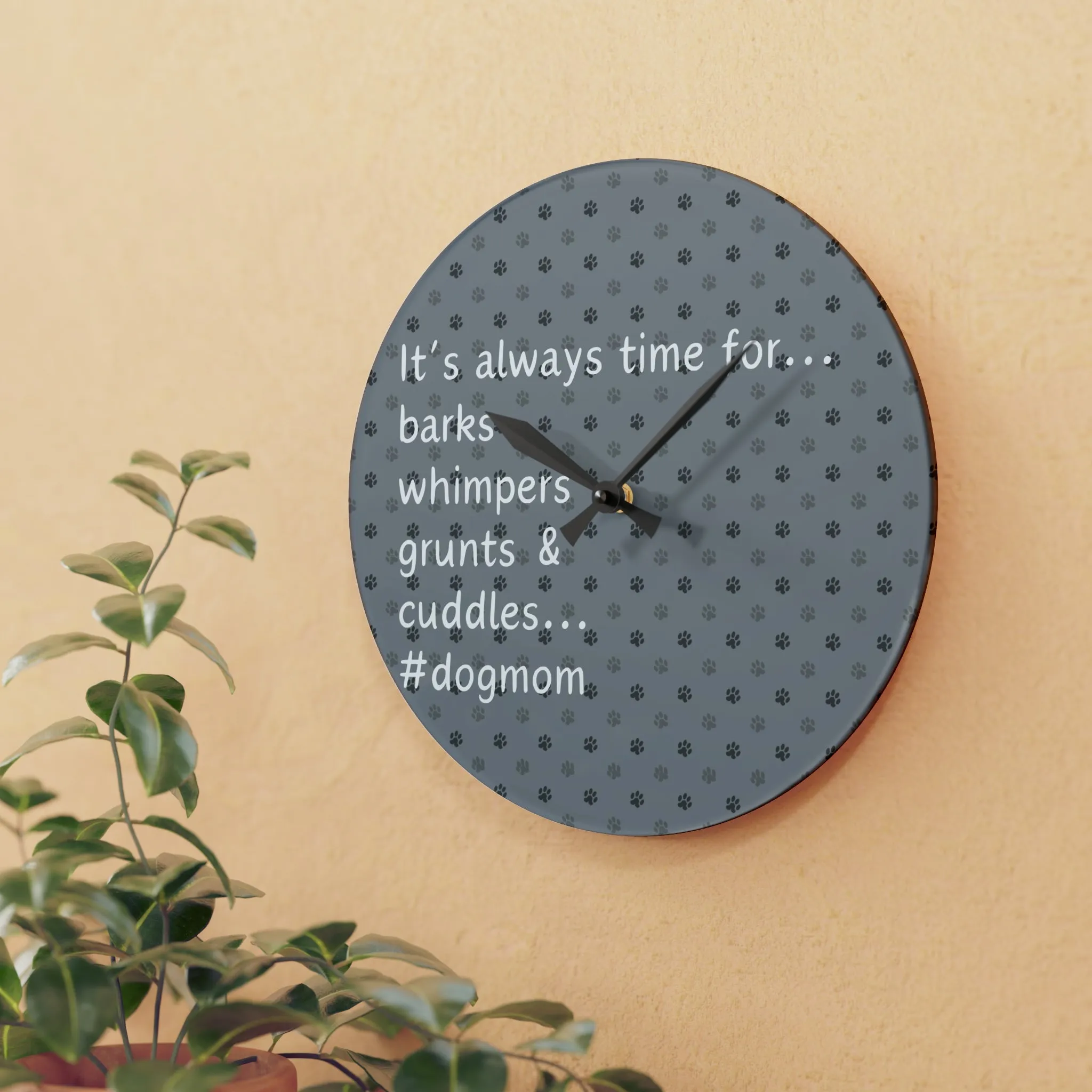 Dog Time Wall Clock