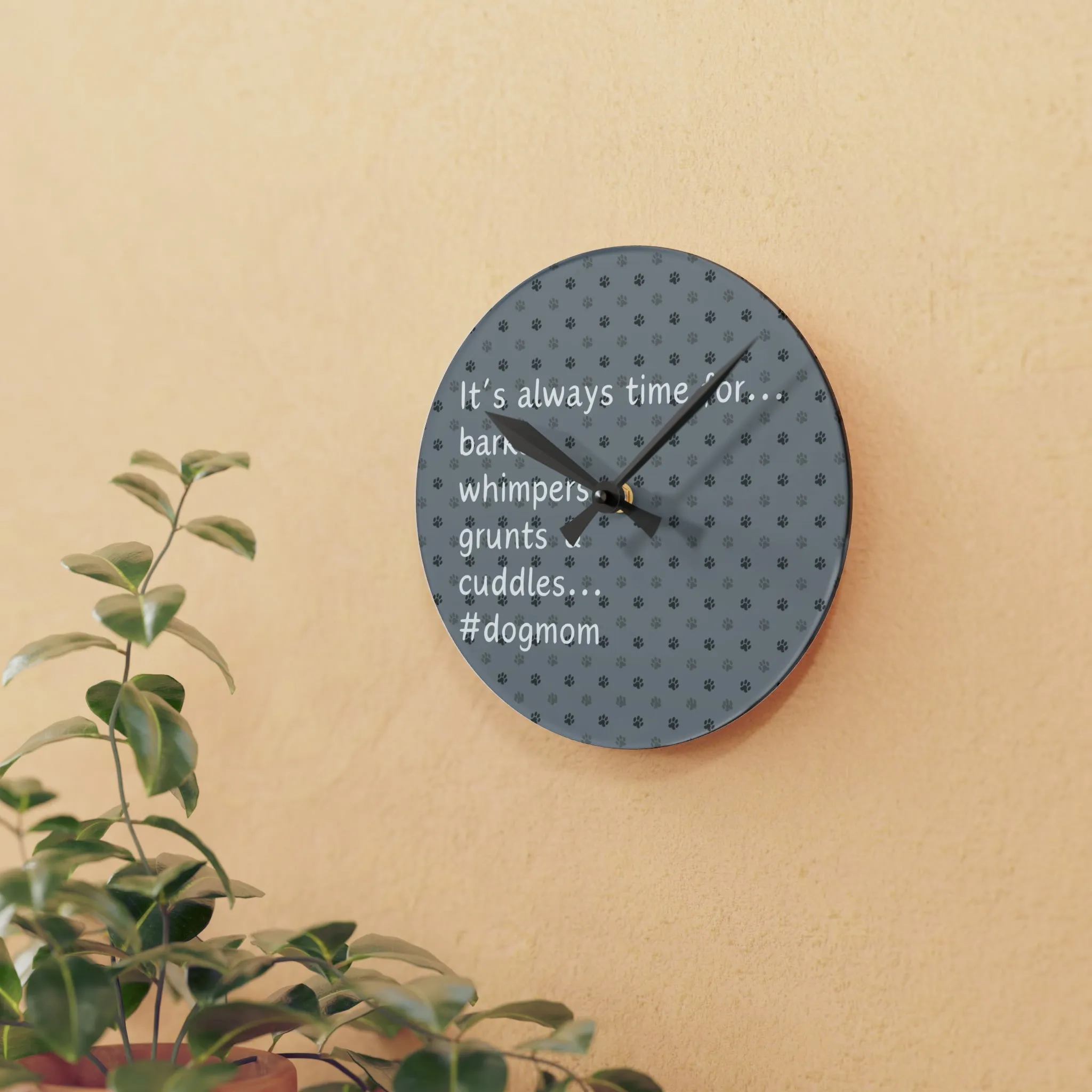 Dog Time Wall Clock