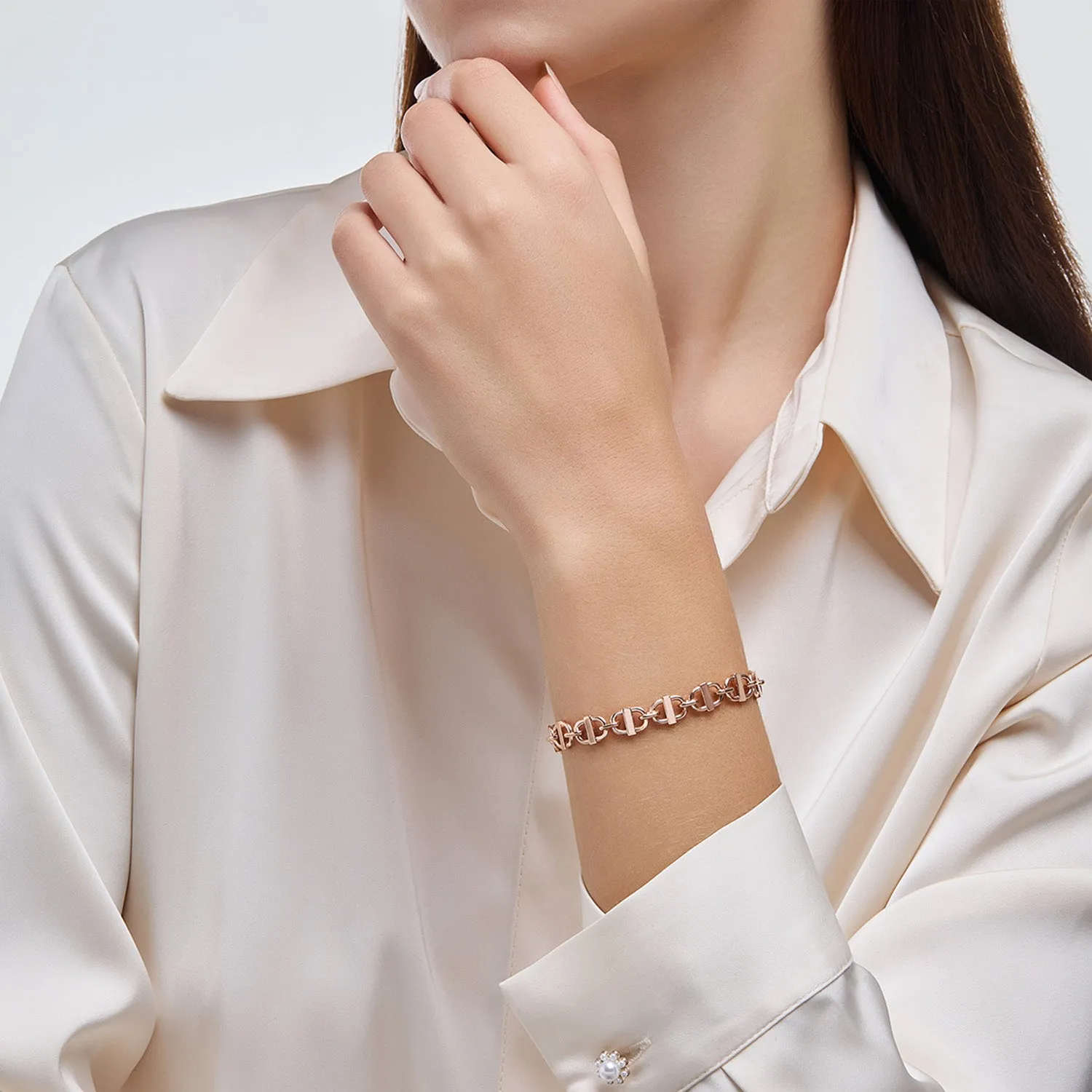 Dual D.D Silver Bracelet JDRBPVF21XX