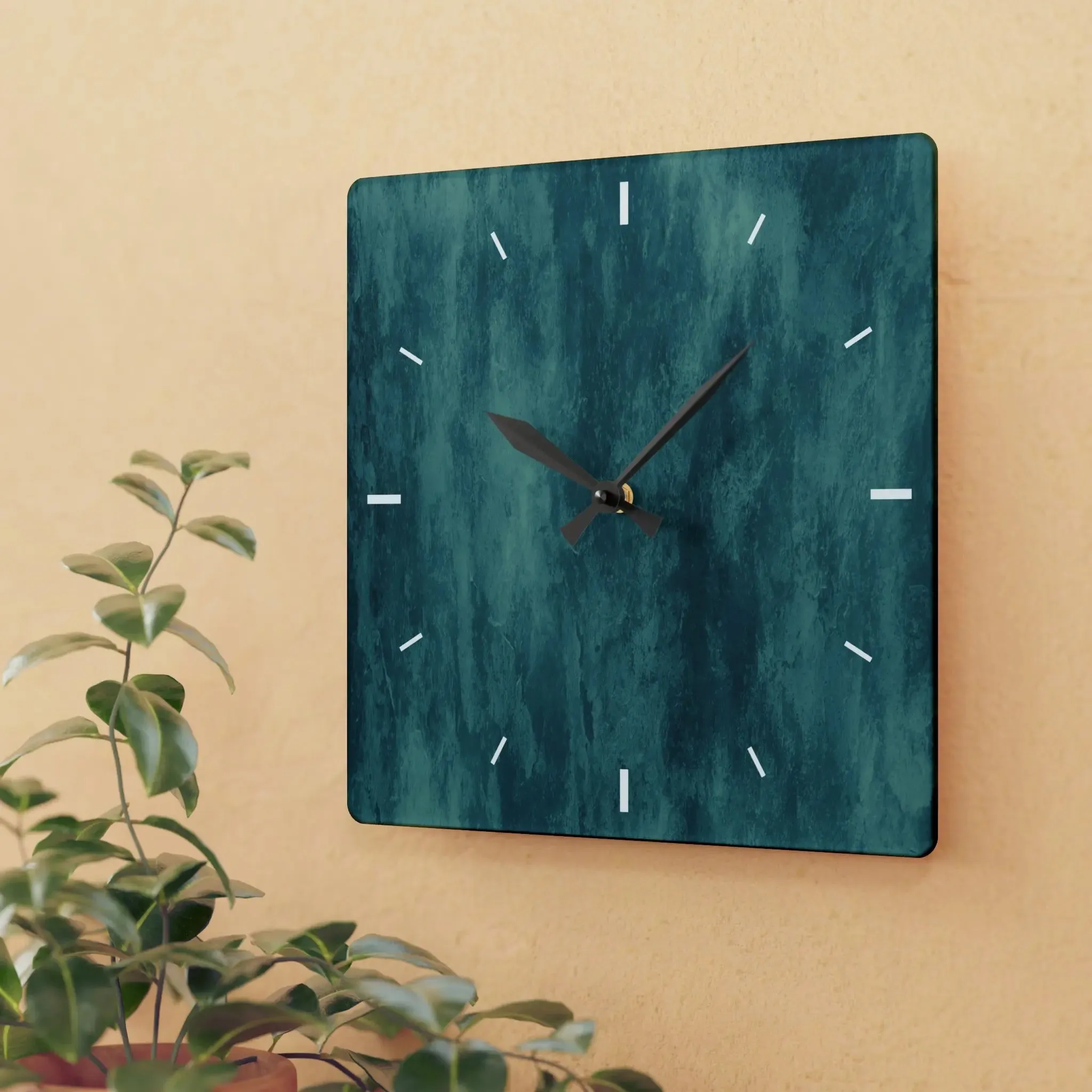 DyeLave Acrylic Wall Clock