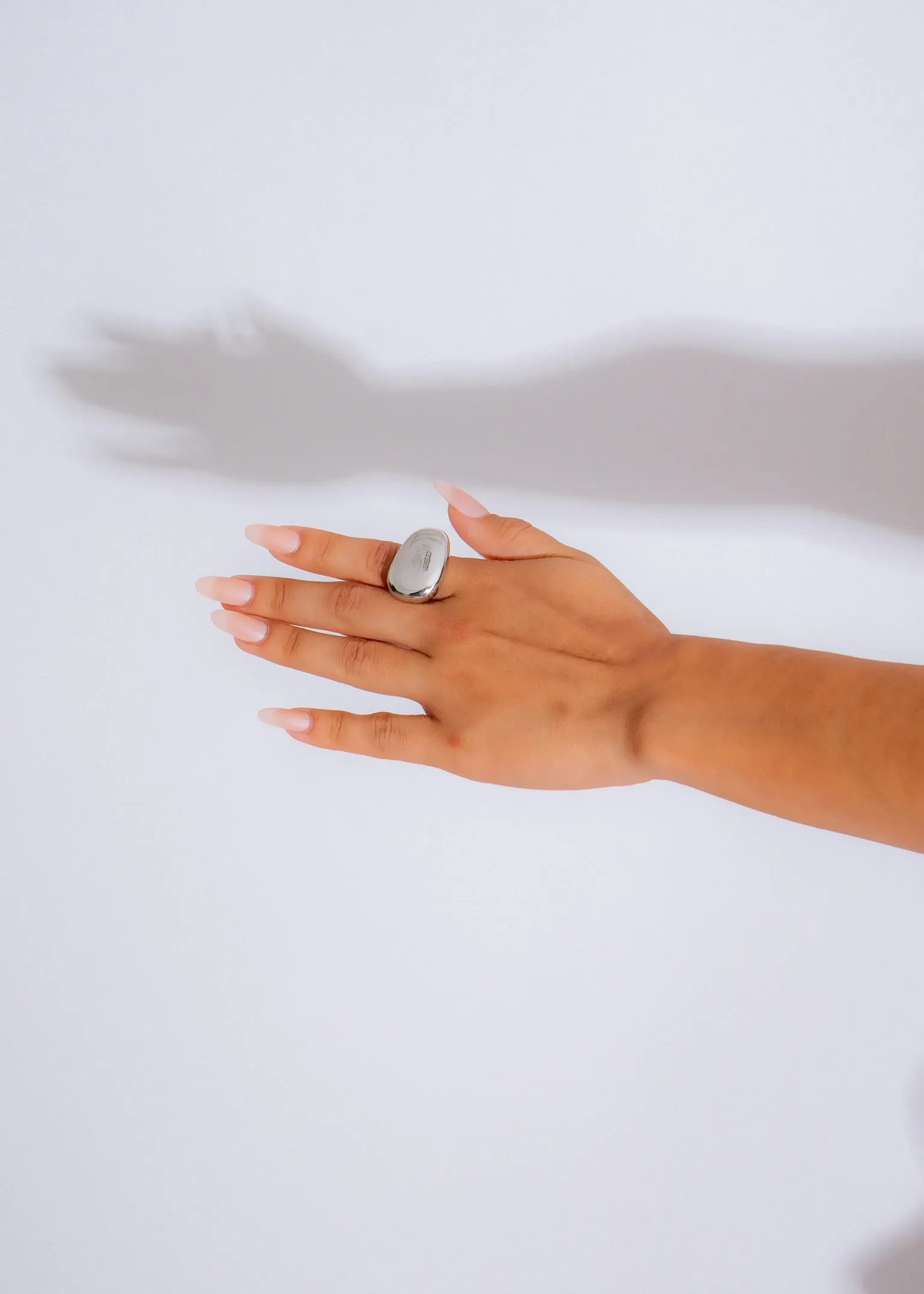 Eclipse Dome Ring Silver