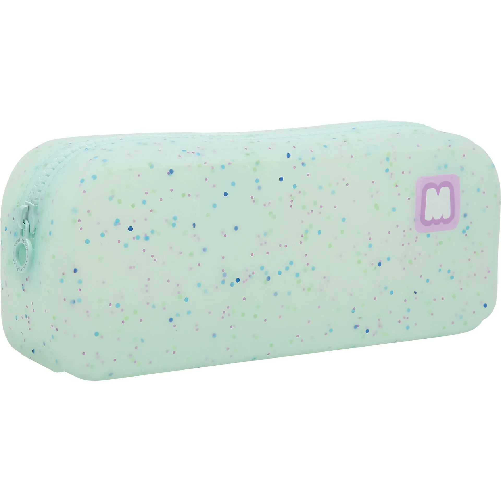 Estojo Silicone Glitter Party Marshmallow (artigo sortido)