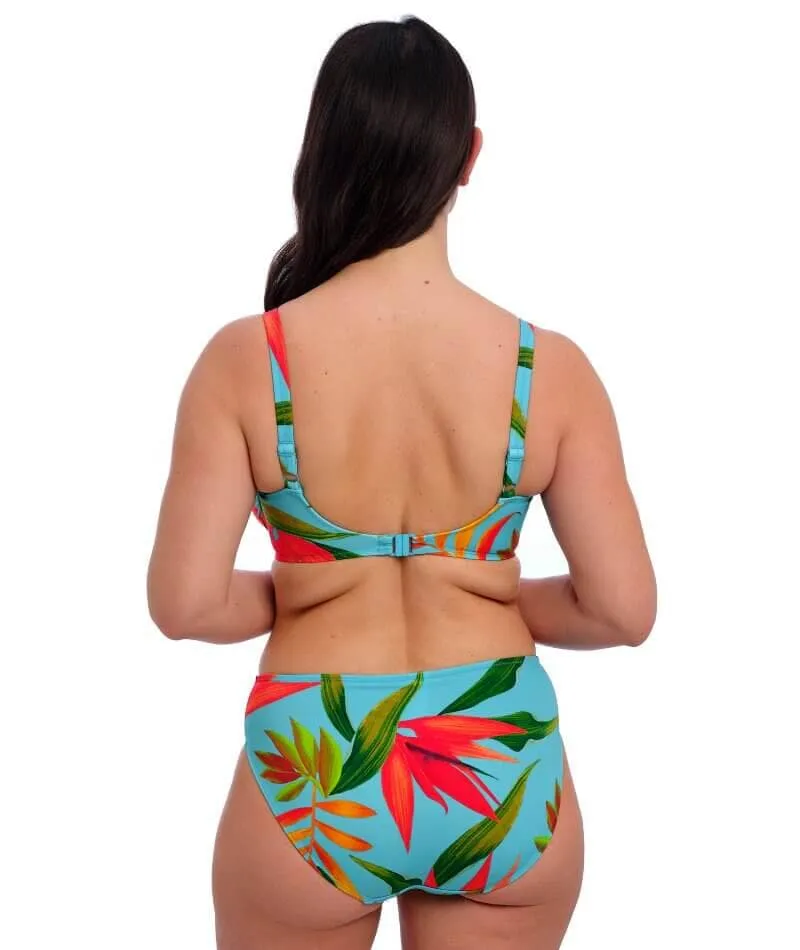 Fantasie Swim Pichola Underwire Gathered Full Cup Bikini Top - Aqua
