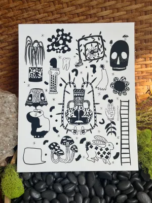 Flash Sheet I Print