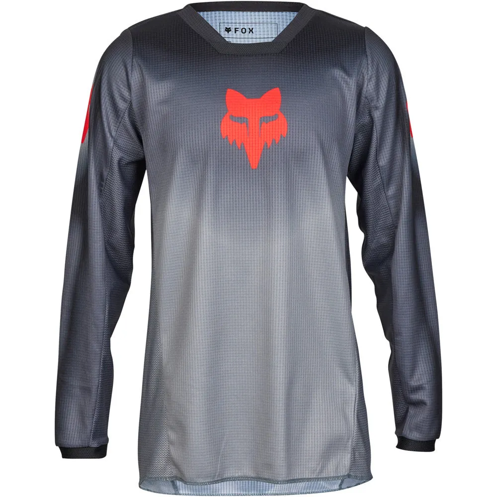 Fox - 180 Youth Interfere Grey Red Jersey - YS