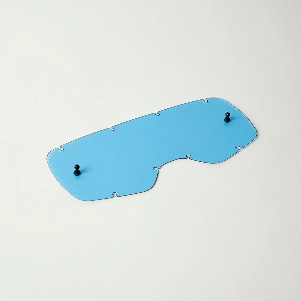 FOX YOUTH AIRSPACE/MAIN VLS LEXAN LENS [BLUE]