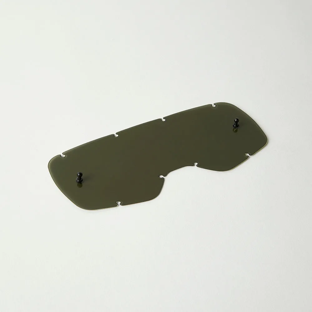 Fox Youth Airspace/Main Vls Lexan Lens - Dark Grey