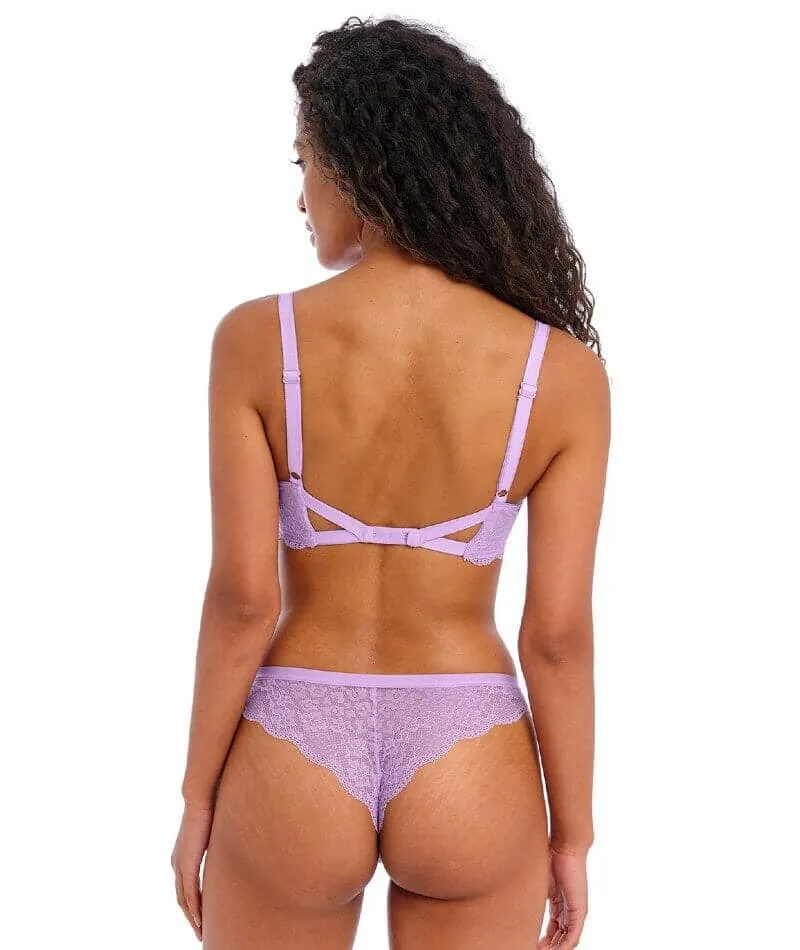 Freya Fancies Underwired Plunge Bra - Purple Rose